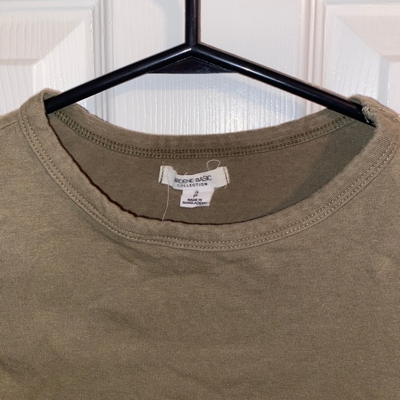 Ardene Army Green Crop Top - Picture 2 of 2